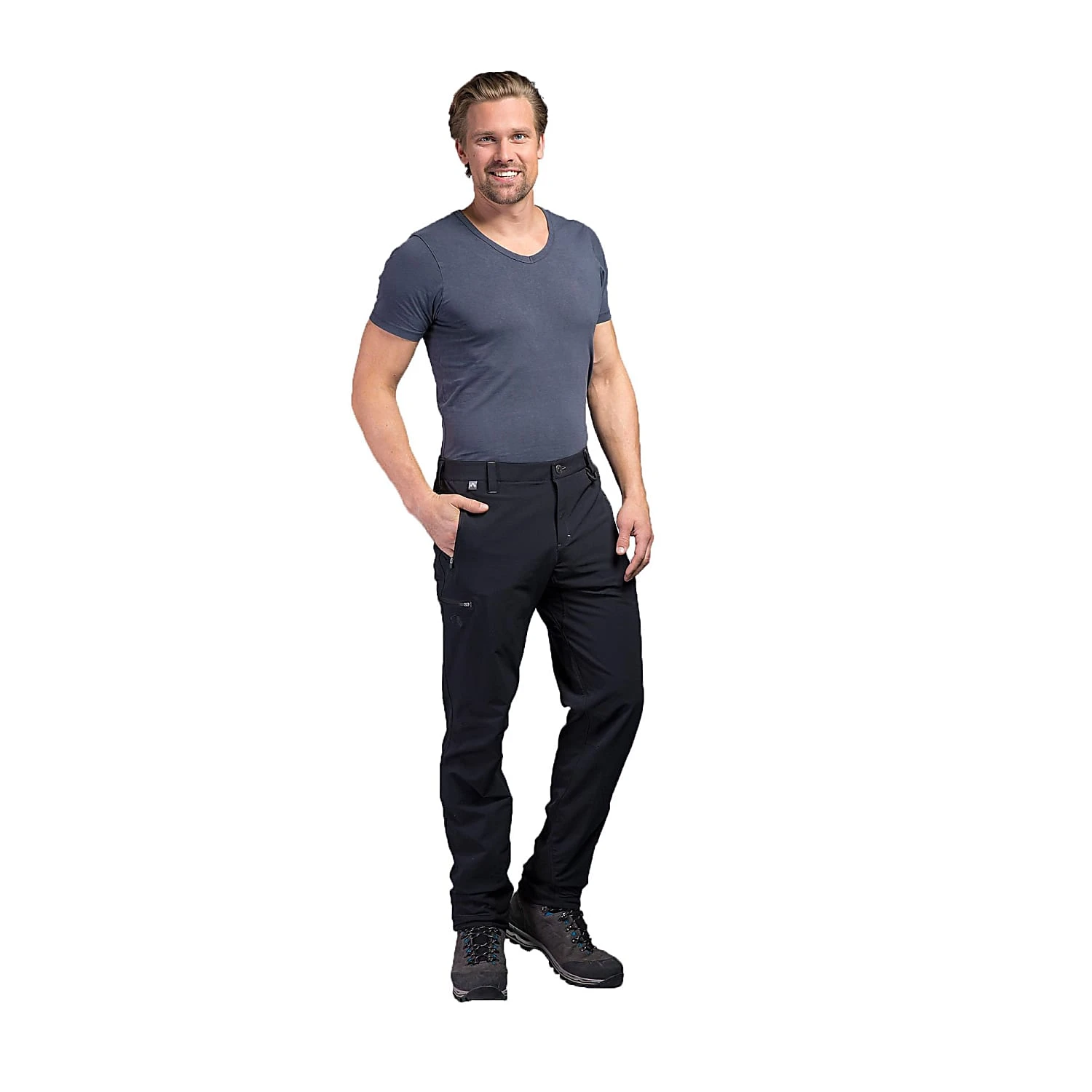 Tatonka M MOUNTAIN PANTS RECCO, Black 4 Tatonka M MOUNTAIN PANTS RECCO, Black - Image 4