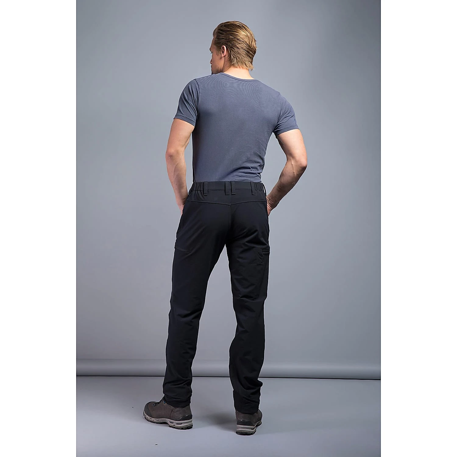 Tatonka M MOUNTAIN PANTS RECCO, Black 2 Tatonka M MOUNTAIN PANTS RECCO, Black - Image 2