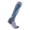 Uyn M SKI ALL MOUNTAIN SOCKS, Light Grey Melange - Azure